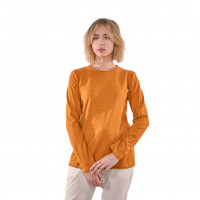 Лонгслів теракотовий конопляний Fashion