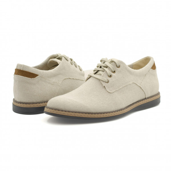 Туфлі конопляні Oxford White
