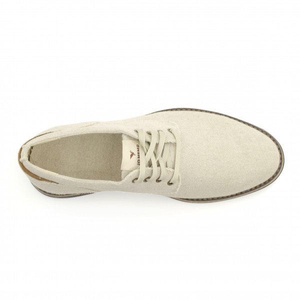 Туфлі конопляні Oxford White