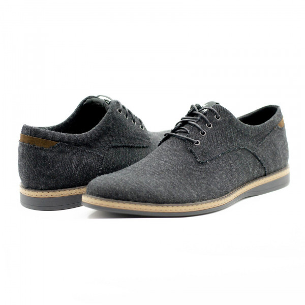 Туфлі конопляні Oxford Black