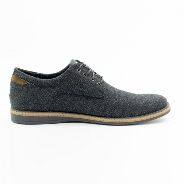 Туфлі конопляні Oxford Black