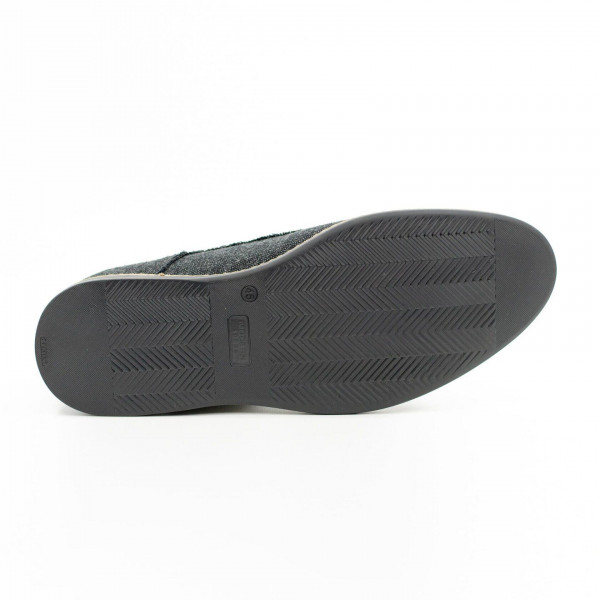 Туфлі конопляні Oxford Black