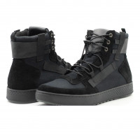 Ботинки зимние Punk Black